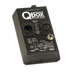 Whirlwind QBOX, Tester - all in one audio line tester