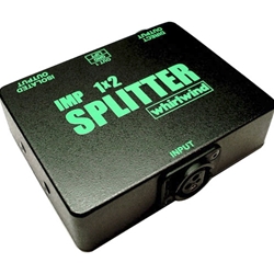Whirlwind SP1X2, Splitter - Single, 1 in, 1 direct and 1 iso out