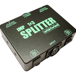 Whirlwind SP1X3, Splitter - Single, 1 in, 1 direct and 2 iso out