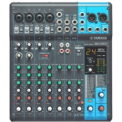 Yamaha MG10XU, 10-input stereo mixer, 24 SPX effects *
