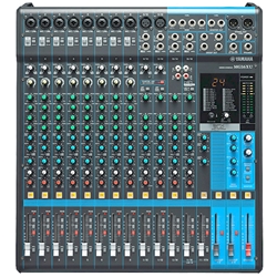 Yamaha MG16XU, 16-input, 6-bus mixer *