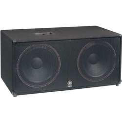 Yamaha SW218V, Carpeted Dual 18" Passive Subwoofer