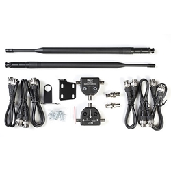 RF Venue 2-CHANNEL KIT 500T570, Remote Antenna Kit for Wireless Microphones 500-570 MHz