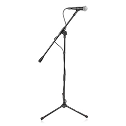 Gator Cases GFW-MIC-1500, Compact fixed Boom Mic Stand with tripod Base